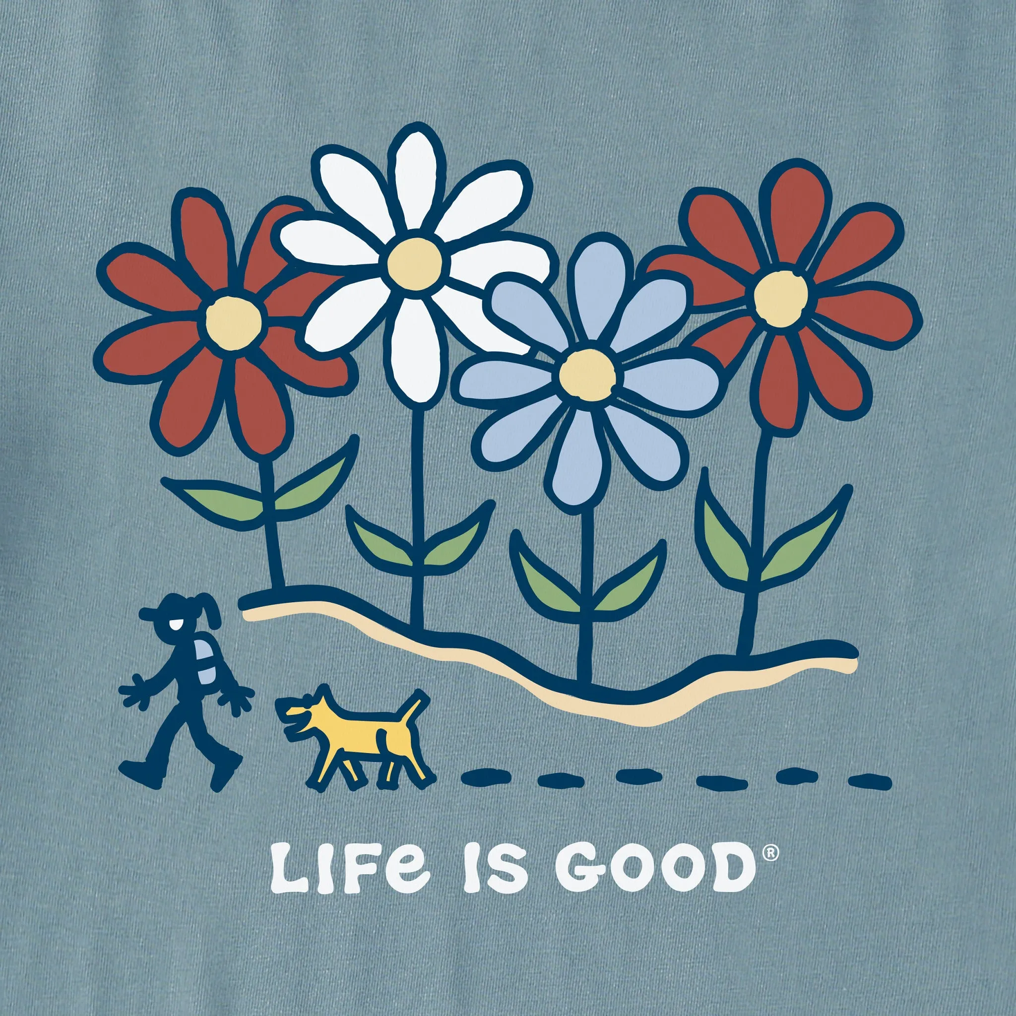 Women's Daisy Hike Short Sleeve Crusher Tee Life is Good