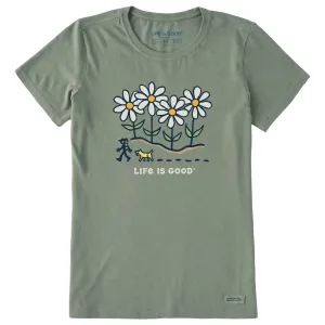 Women's Daisy Hike Short Sleeve Crusher Tee Life is Good