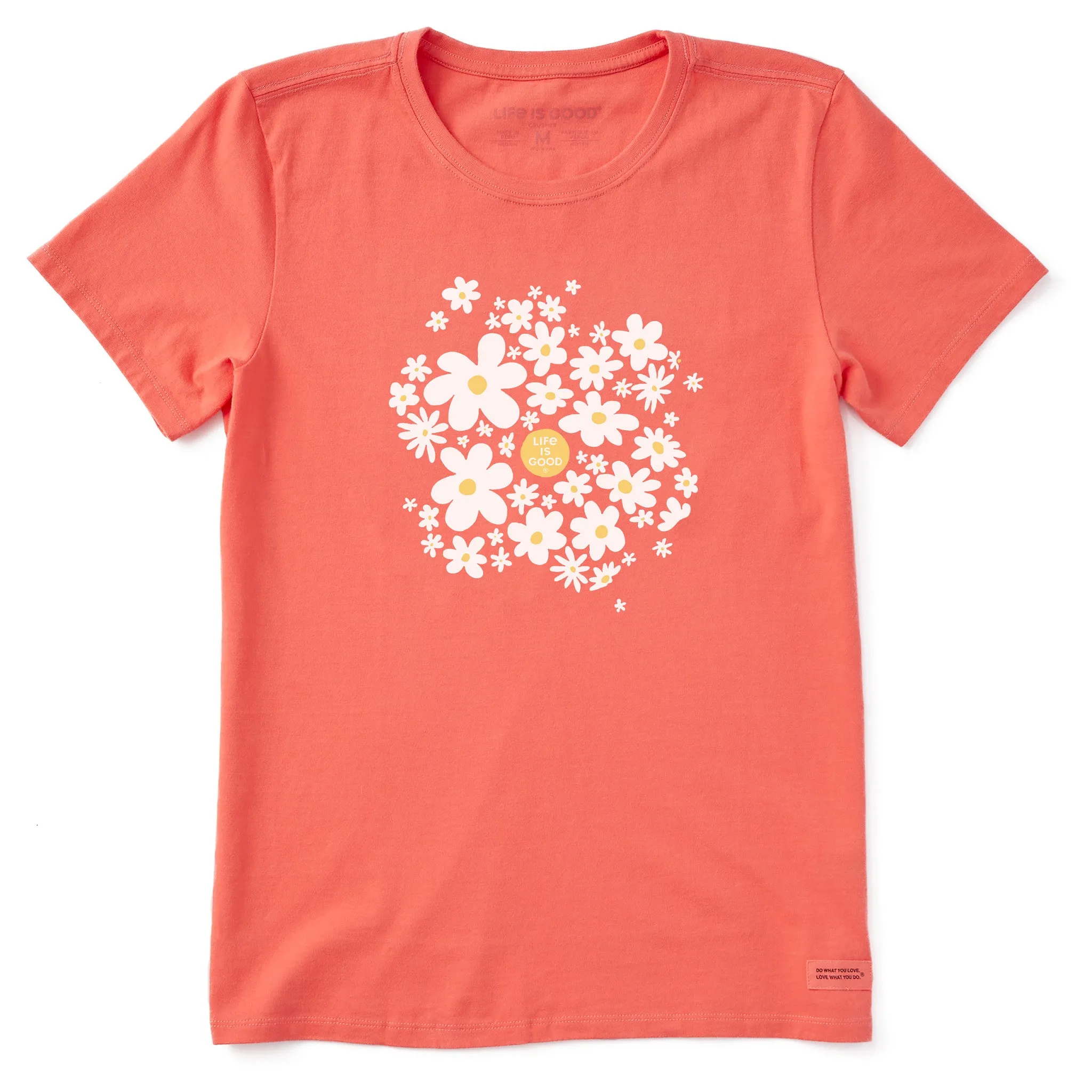 Women's Daisy Splash Short Sleeve Crusher Tee Life is Good