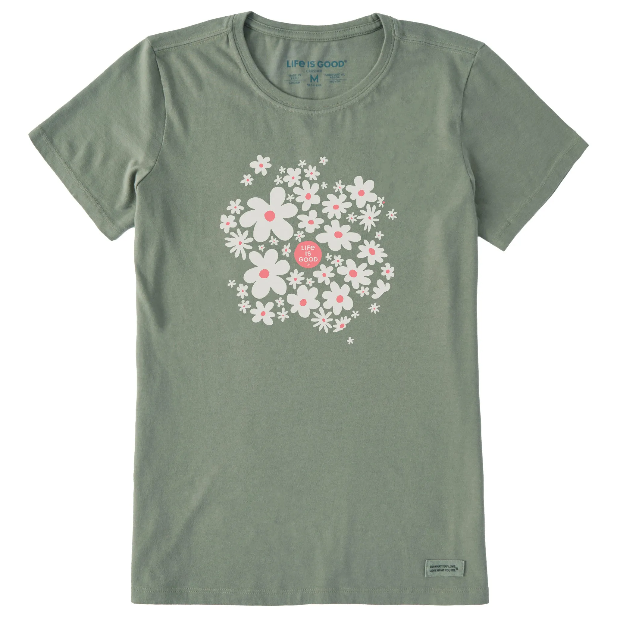 Women's Daisy Splash Short Sleeve Crusher Tee Life is Good