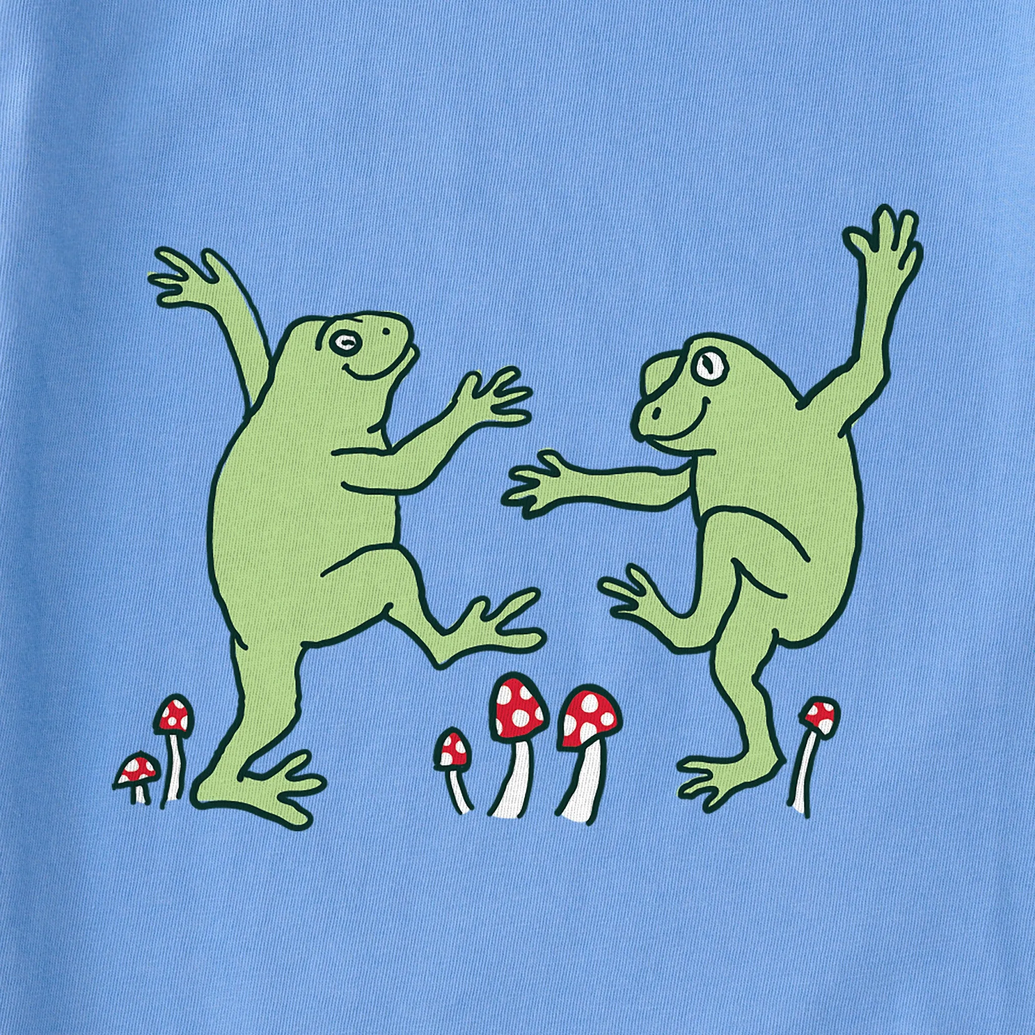 Women's Dancing Frogs Crusher Tank Life is Good