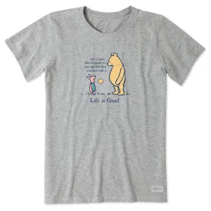 Women's Deal with it Winnie & P Short Sleeve Tee Life is Good