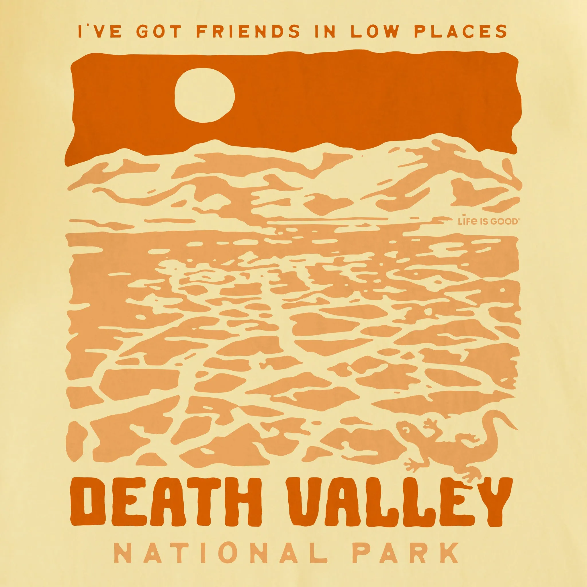 Women's Death Valley Low Places Short Sleeve Tee Life is Good