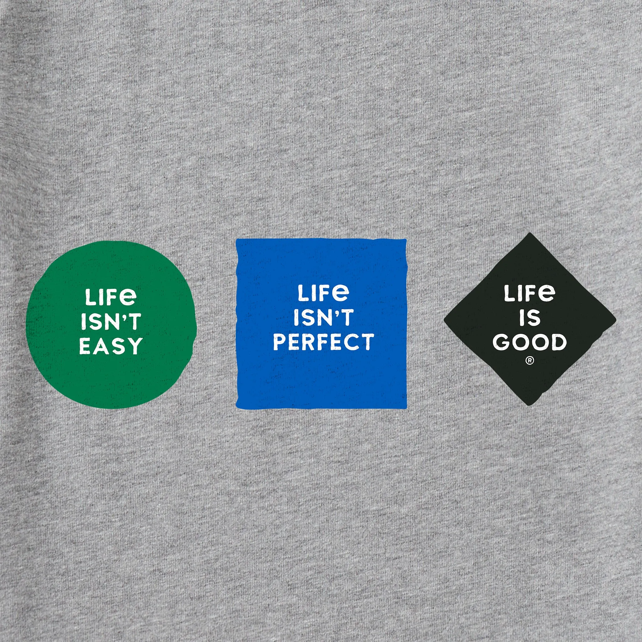 Women's Degrees of Difficulty Short Sleeve Crusher Tee Life is Good