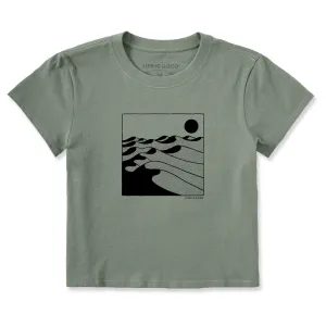 Women's Desert Dunes Crusher-LITE Shrunken Tee Life is Good
