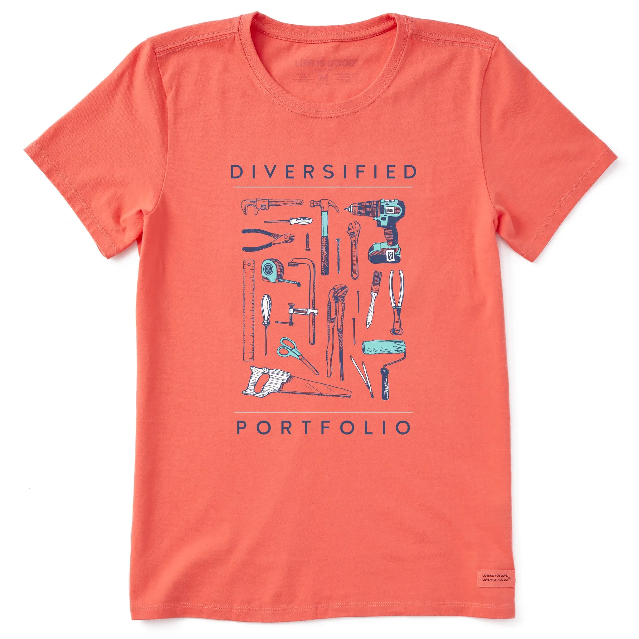 Women's Diversified Portfolio Tools Short Sleeve Tee Life is Good