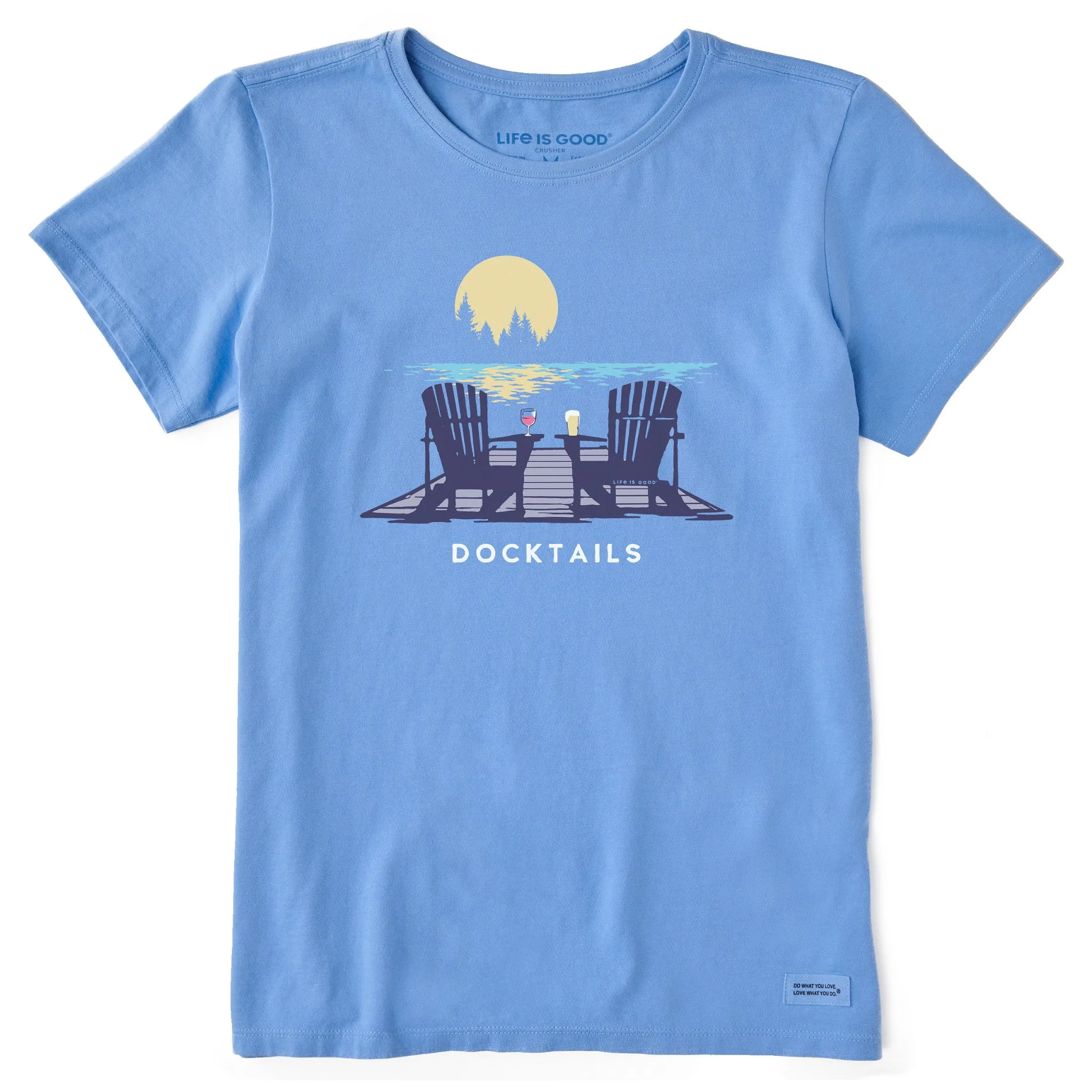 Women's Docktails Adirondacks Short Sleeve Tee Life is Good