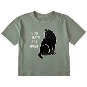 Women's Dog Days are Over Short Sleeve Crusher Boxy Tee Life is Good