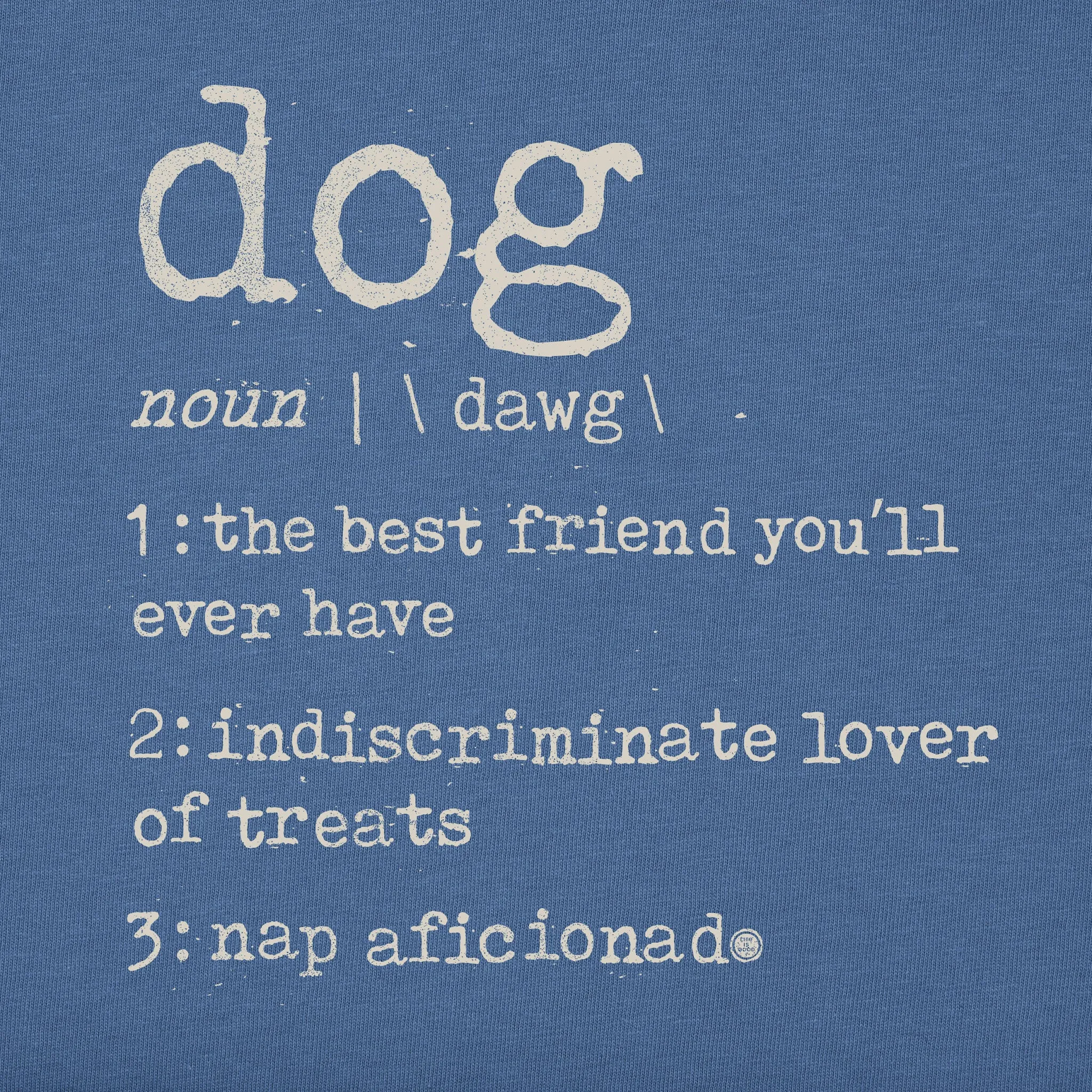 Women's Dog Defined Short Sleeve Tee Life is Good