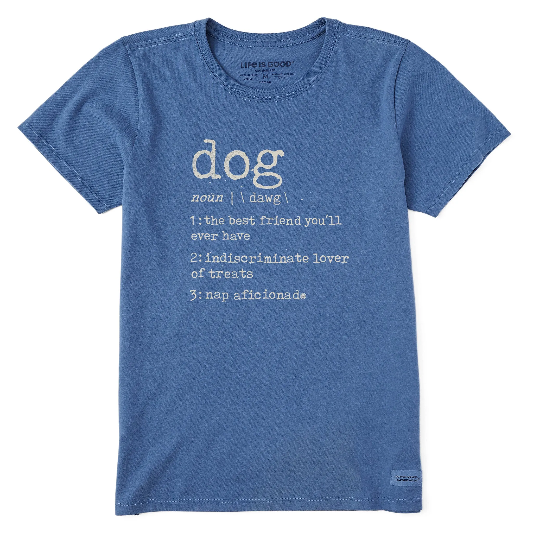 Women's Dog Defined Short Sleeve Tee Life is Good