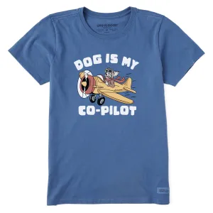 Women's Dog is My Co-Pilot Short Sleeve Tee Life is Good