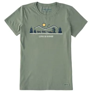 Women's Dogsled Vista Short Sleeve Crusher Tee Life is Good