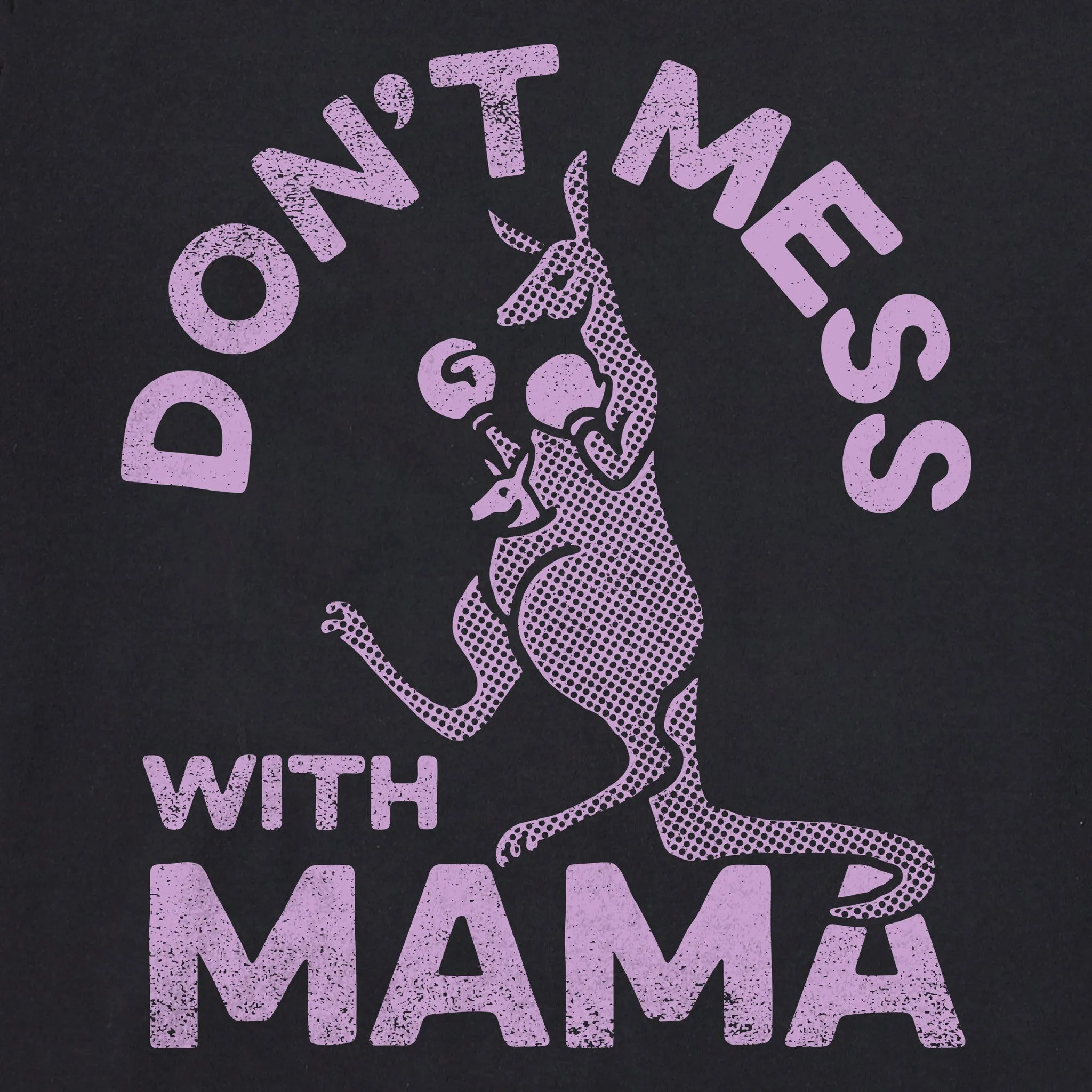 Women's Don't Mess with Mama Short Sleeve Crusher Boxy Tee Life is Good