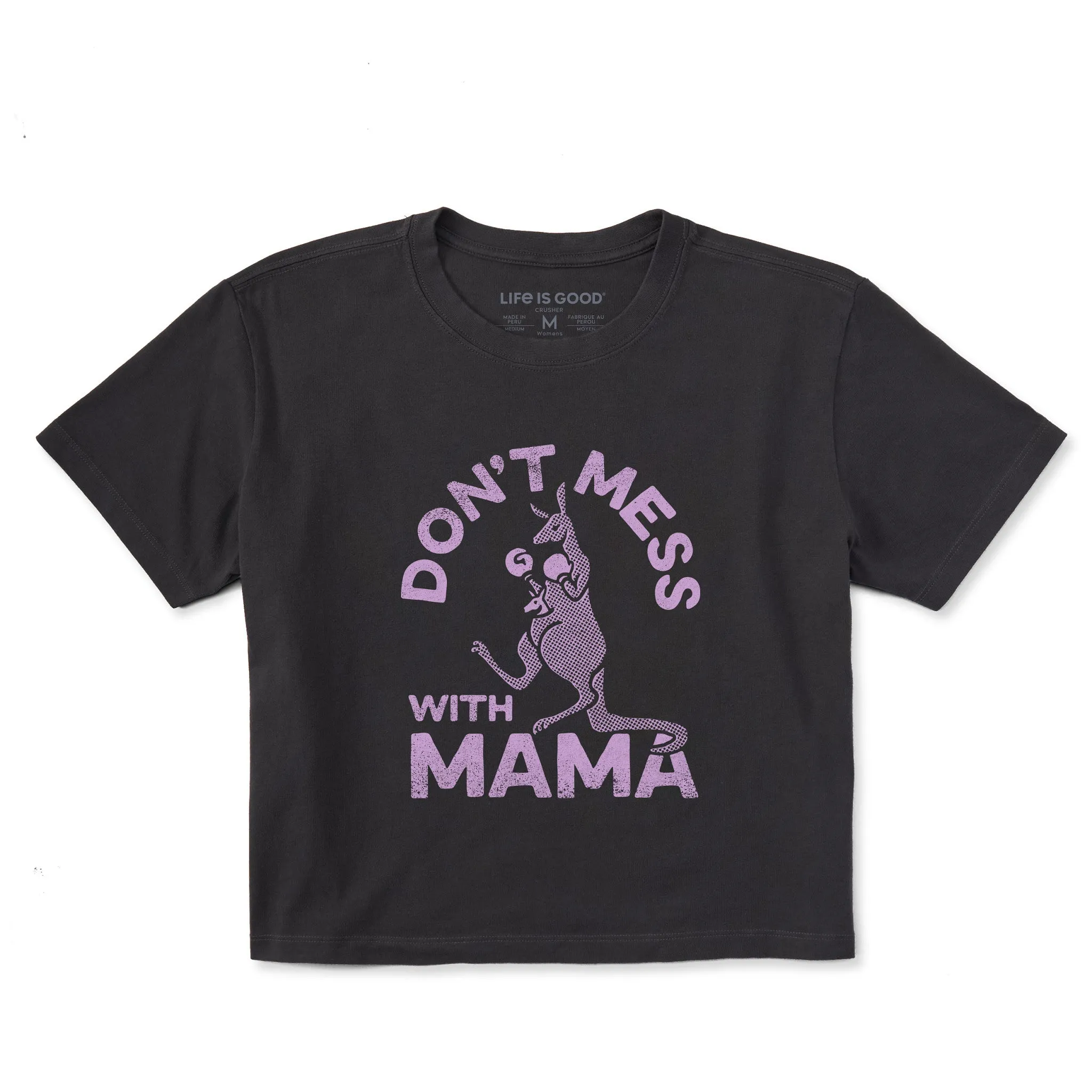 Women's Don't Mess with Mama Short Sleeve Crusher Boxy Tee Life is Good