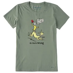 Women's Dr. Seuss Dog Love Short Sleeve Crusher Tee Life is Good