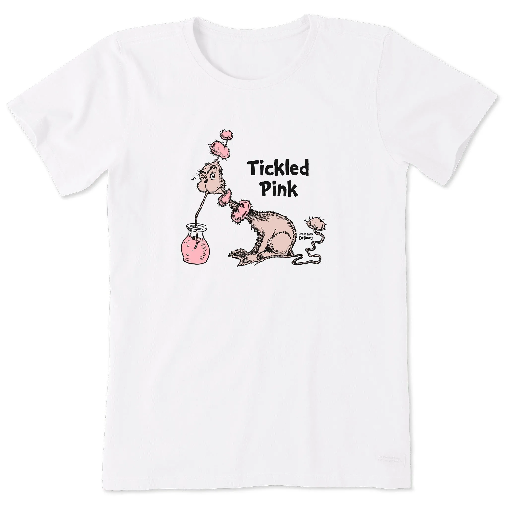 Women's Dr. Seuss Tickled Pink Short Sleeve Tee Life is Good