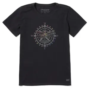 Women's Dragonfly Compass Short Sleeve Crusher-LITE Tee Life is Good