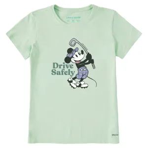 Women's Drive Safely Willie Short Sleeve Crusher Tee Life is Good