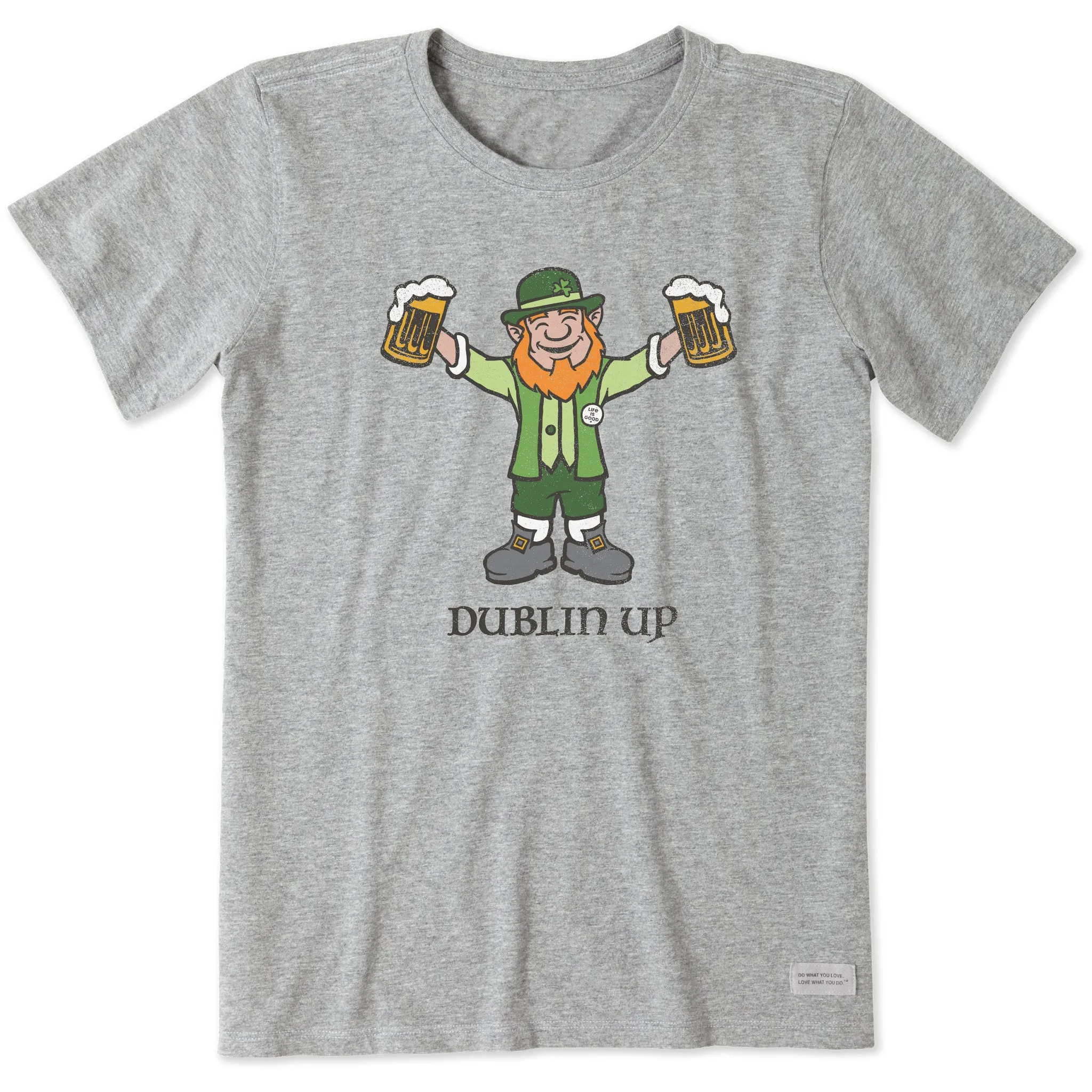 Women's Dublin Up Short Sleeve Crusher Tee Life is Good