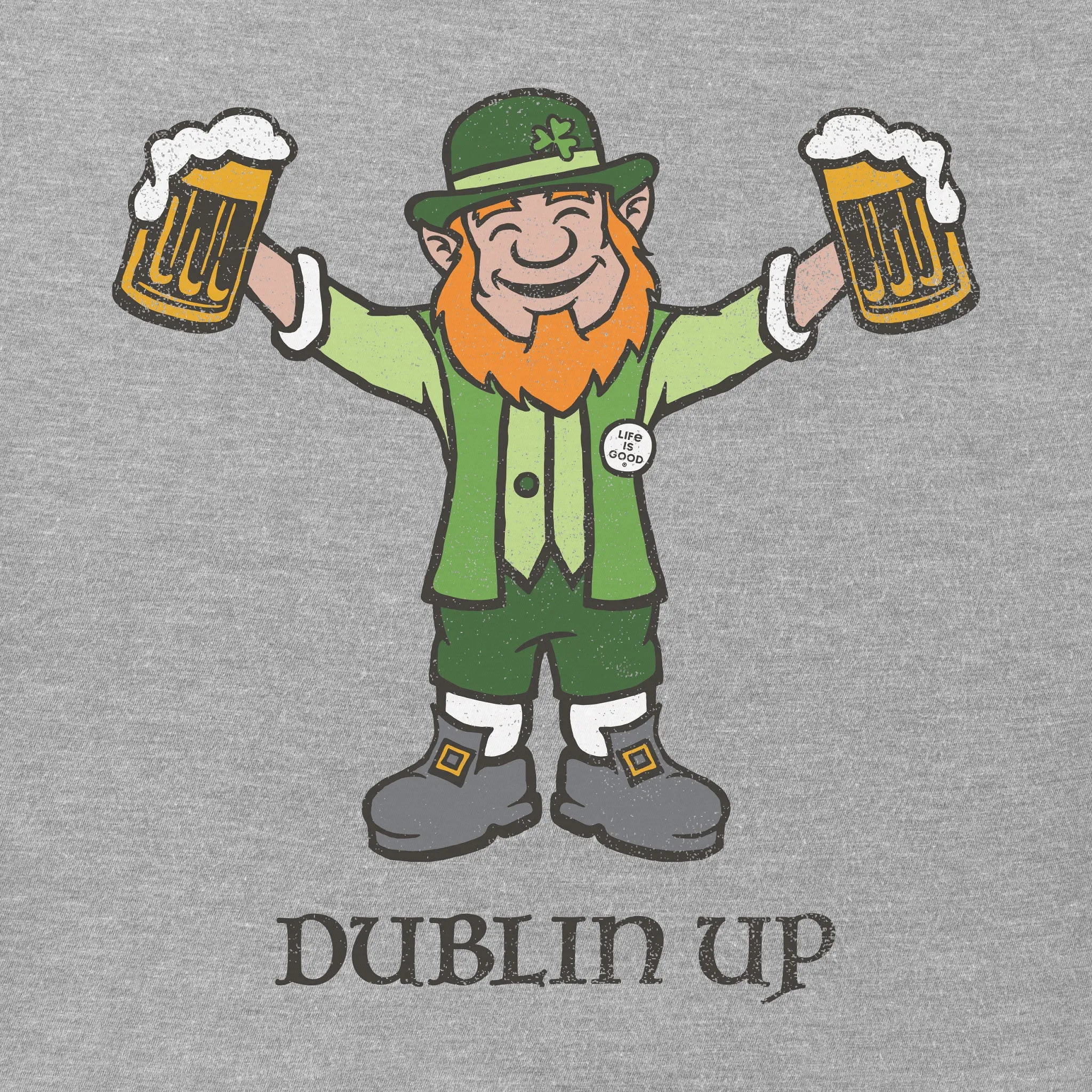 Women's Dublin Up Short Sleeve Crusher Tee Life is Good