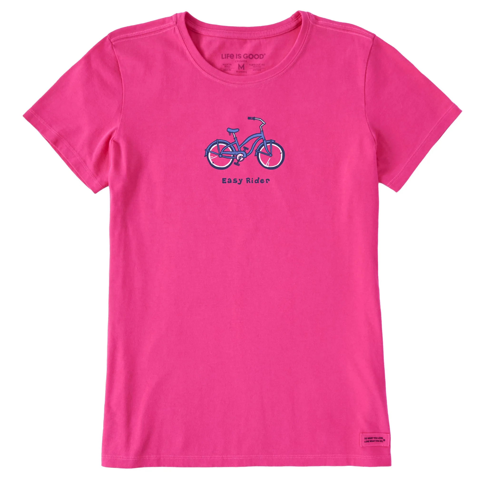 Women's Easy Rider Bike Short Sleeve Tee Life is Good