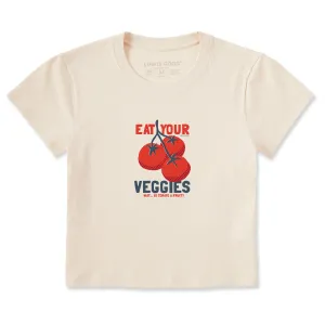 Women's Eat Your Veggies Crusher-LITE Shrunken Tee Life is Good