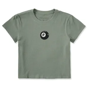 Women's Eight Ball Mini Crusher-LITE Shrunken Tee Life is Good