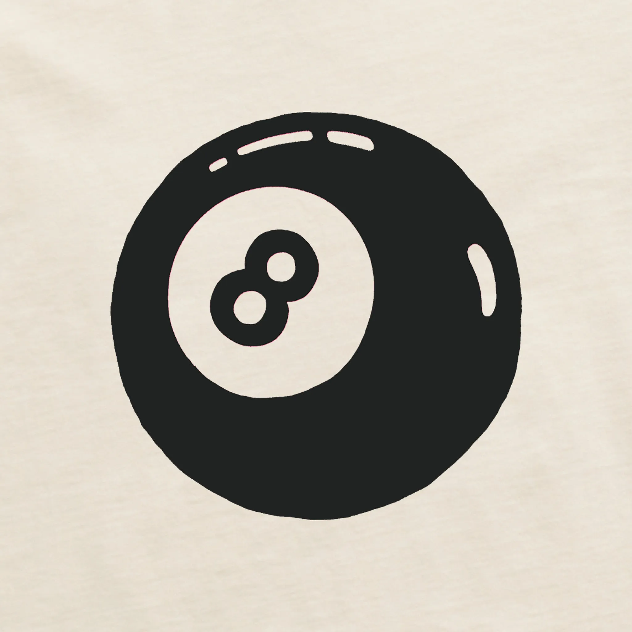 Women's Eight Ball Mini Long Sleeve Crusher Boxy Tee Life is Good