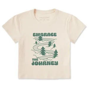 Women's Embrace the Journey Road Crusher-LITE Shrunken Tee Life is Good