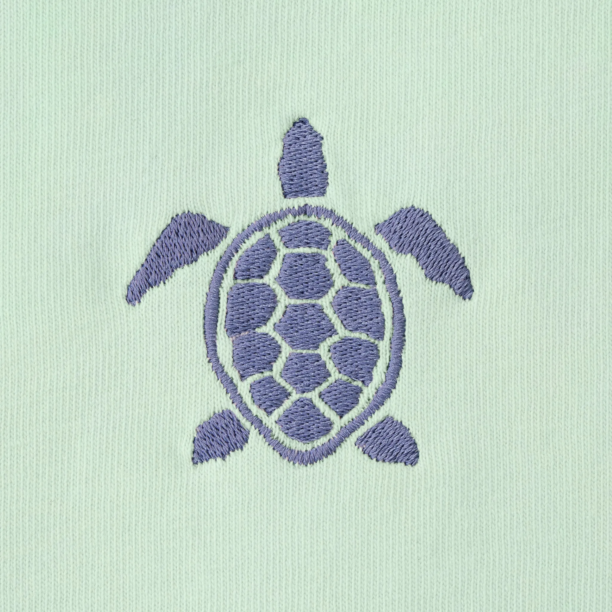 Women's Embroidered Beachy Turtle Short Sleeve Crusher Vee Life is Good