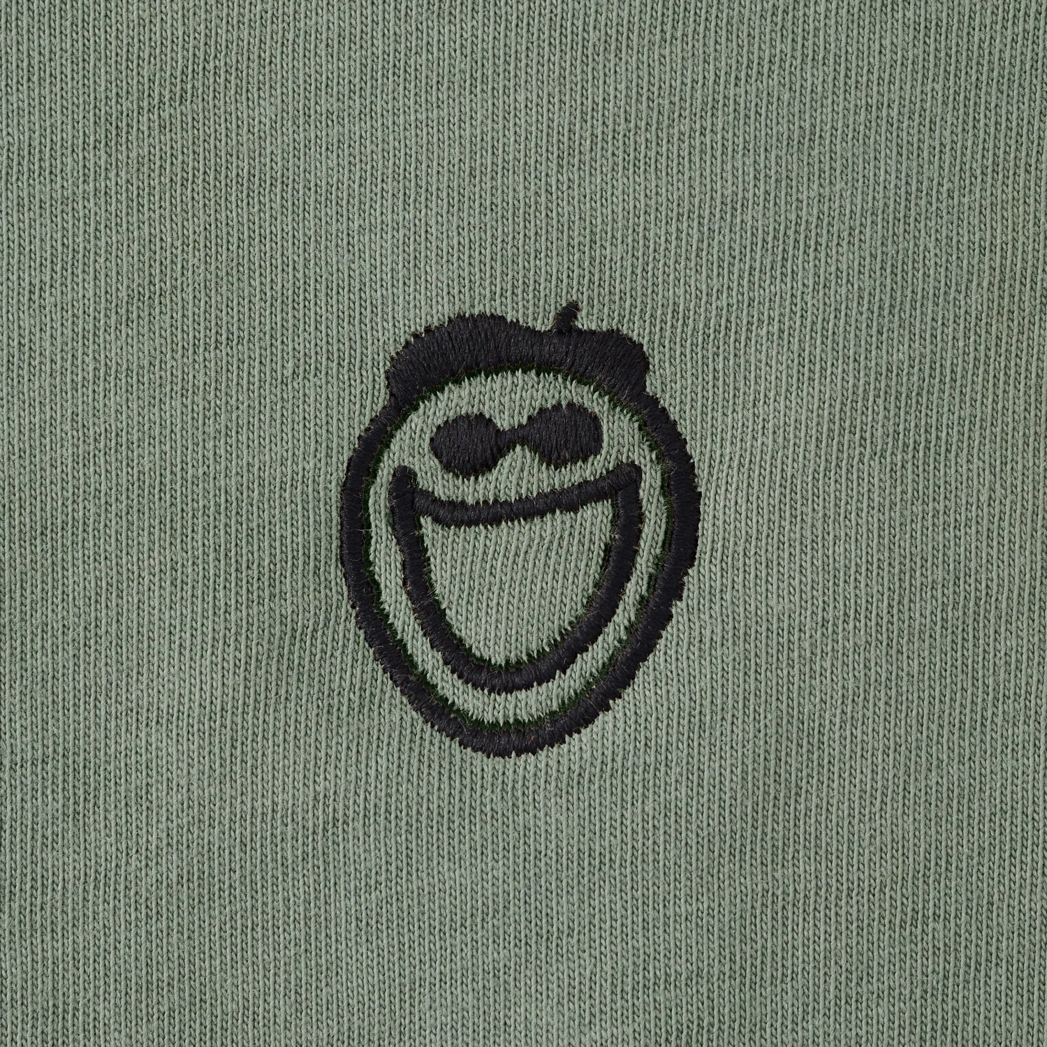 Women's Embroidered Jake Face Short Sleeve Crusher Tee Life is Good