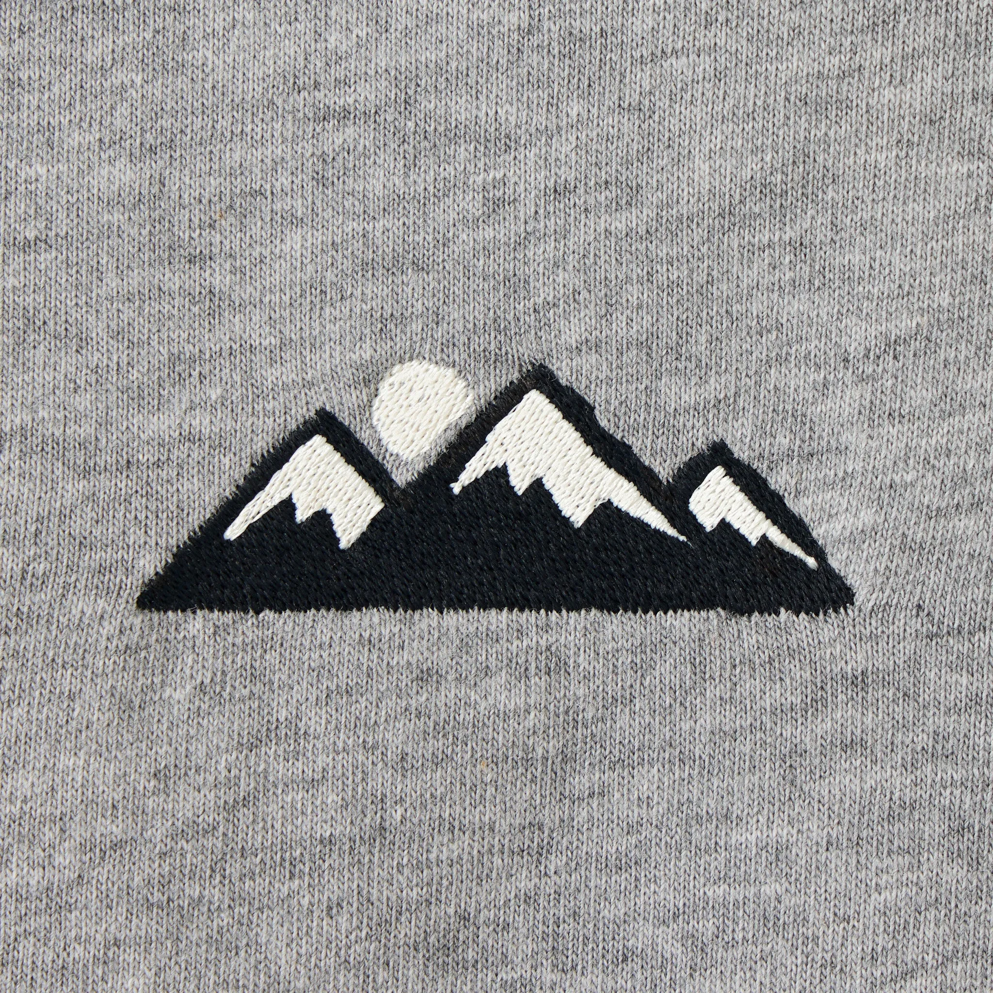Women's Embroidered Mountains Short Sleeve Crusher Tee Life is Good