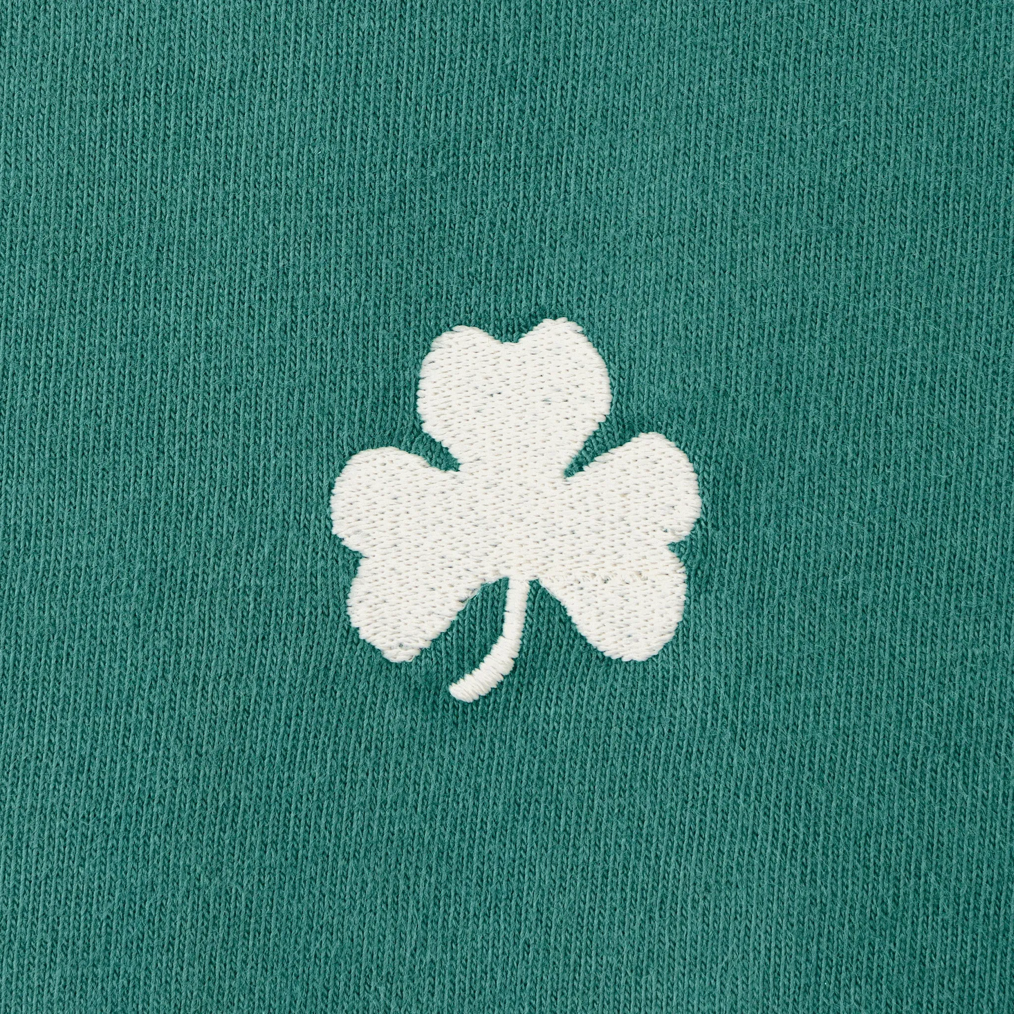 Women's Embroidered Shamrock Short Sleeve Crusher Tee Life is Good