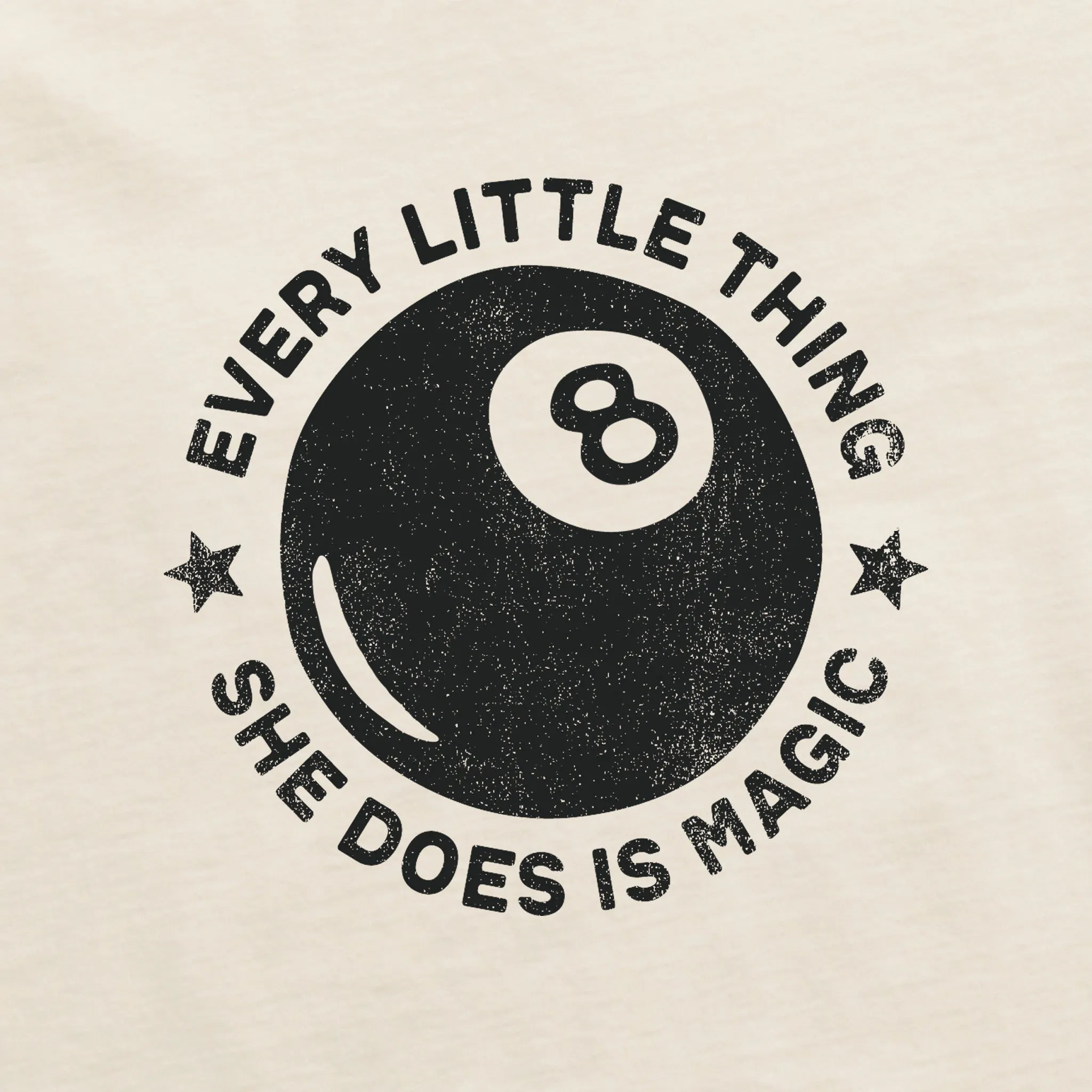 Women's Every Little Thing She Does is Magic Short Sleeve Crusher Boxy Tee Life is Good