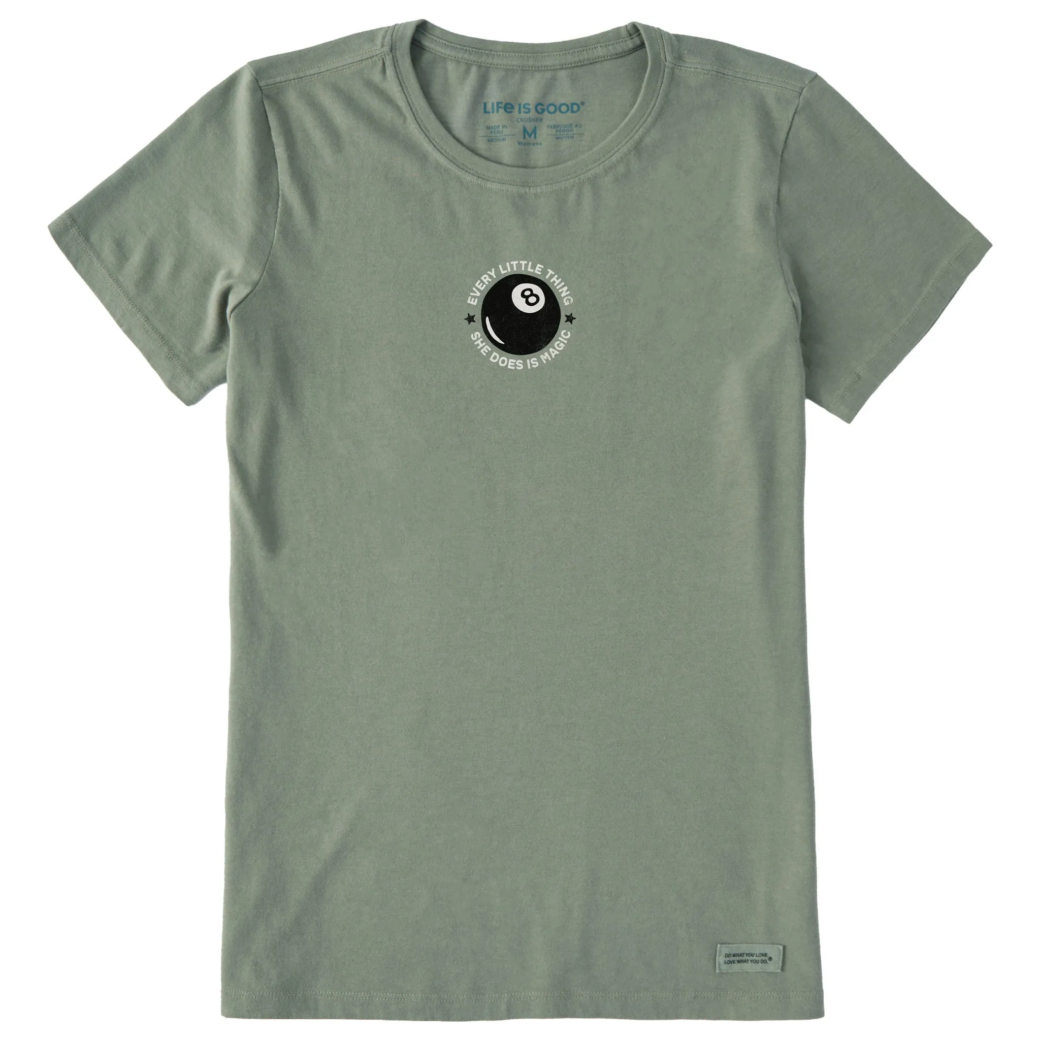 Women's Every Little Thing She Does is Magic Short Sleeve Crusher Tee Life is Good