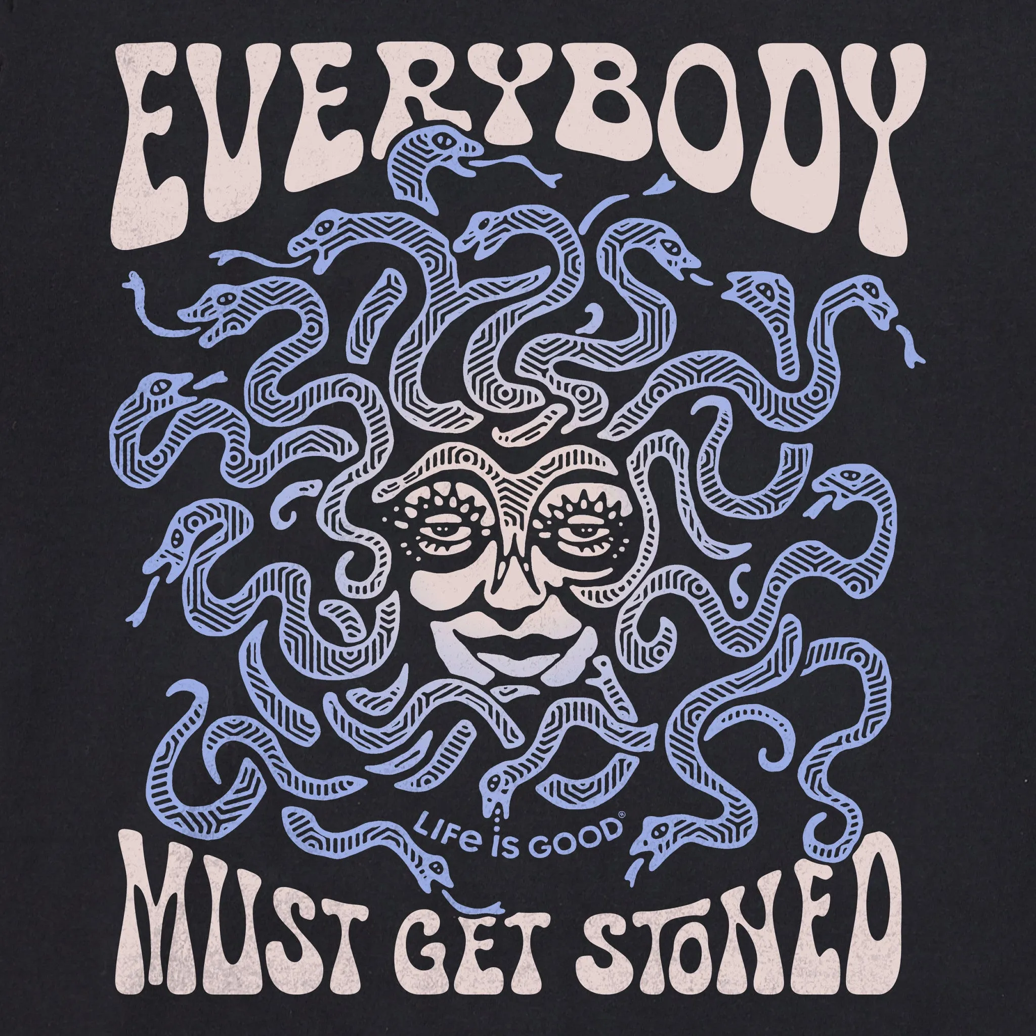 Women's Everybody Must Get Stoned Short Sleeve Crusher Tee Life is Good