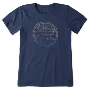 Women's Everything is Different Short Sleeve Tee Life is Good