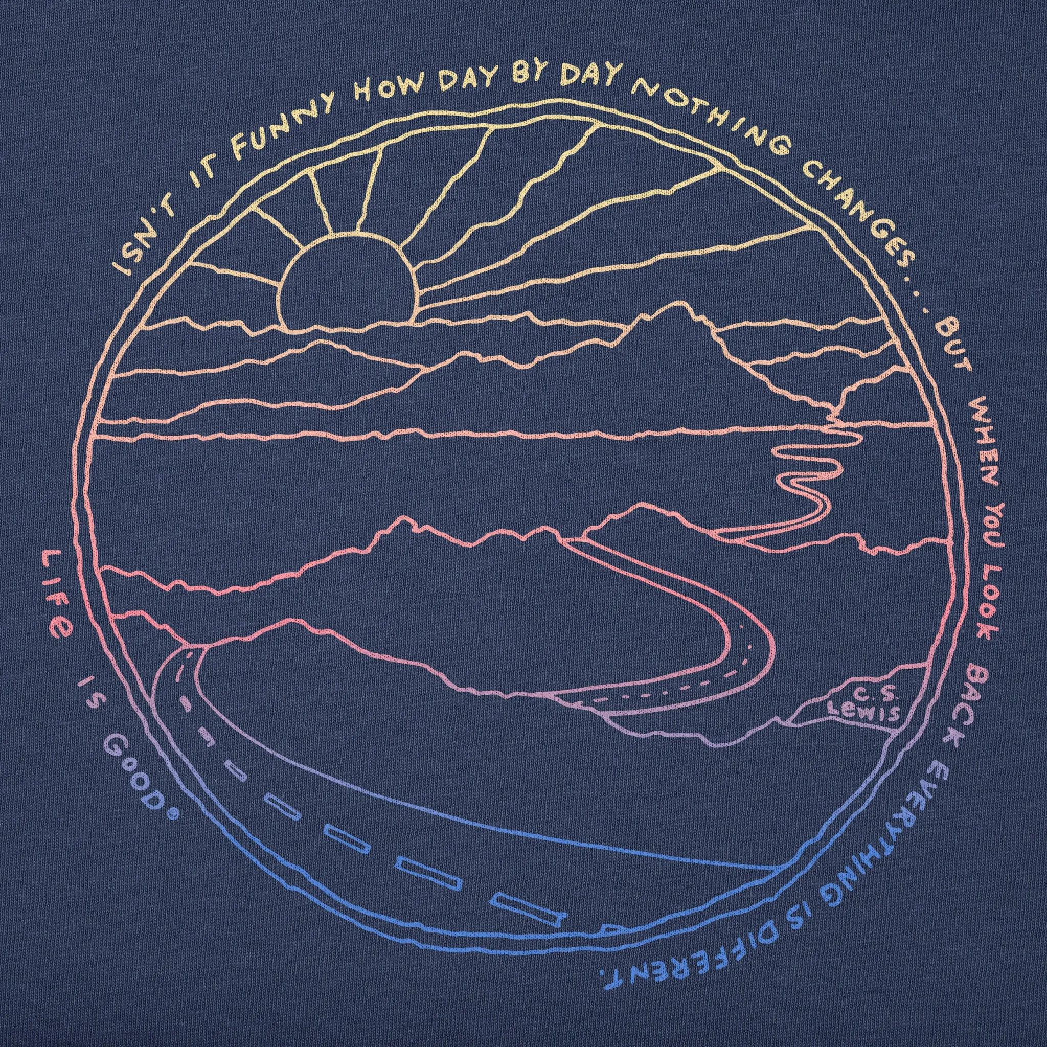 Women's Everything is Different Short Sleeve Tee Life is Good