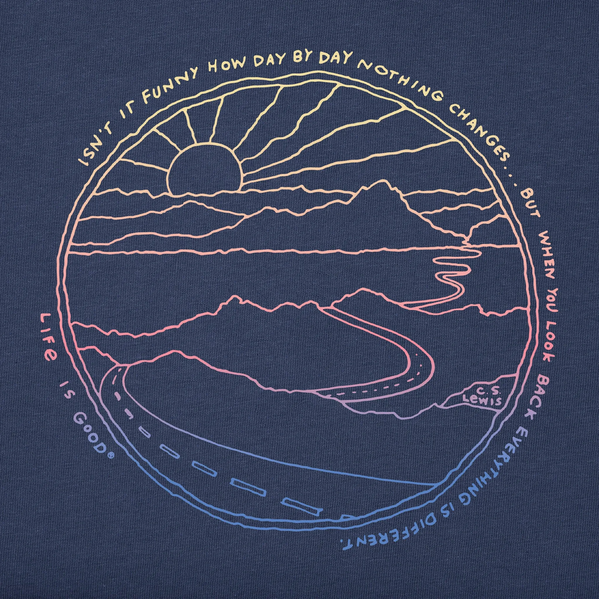 Women's Everything is Different Short Sleeve Tee Life is Good