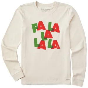Women's Fa La La Long Sleeve Crusher Tee Life is Good