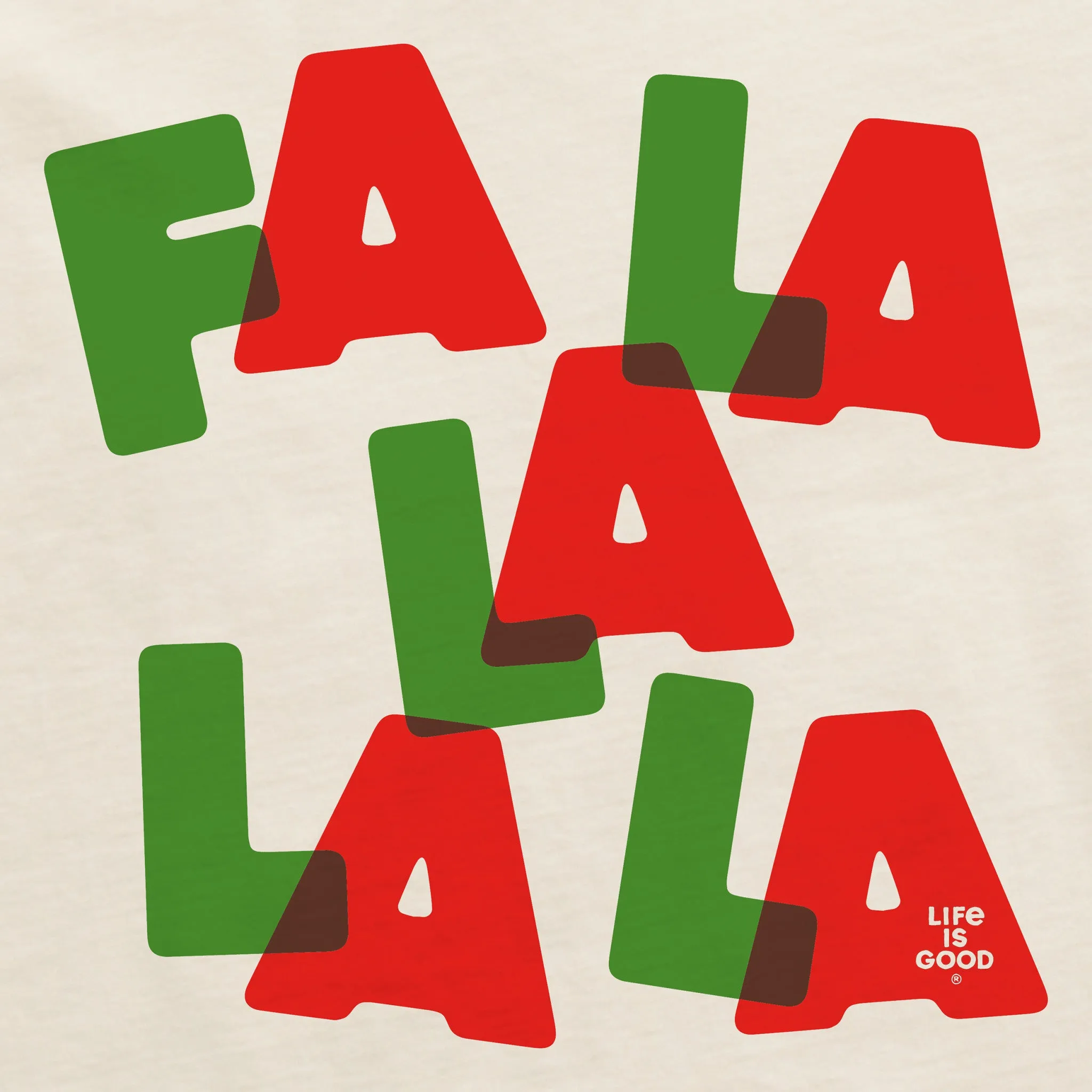 Women's Fa La La Long Sleeve Crusher Tee Life is Good