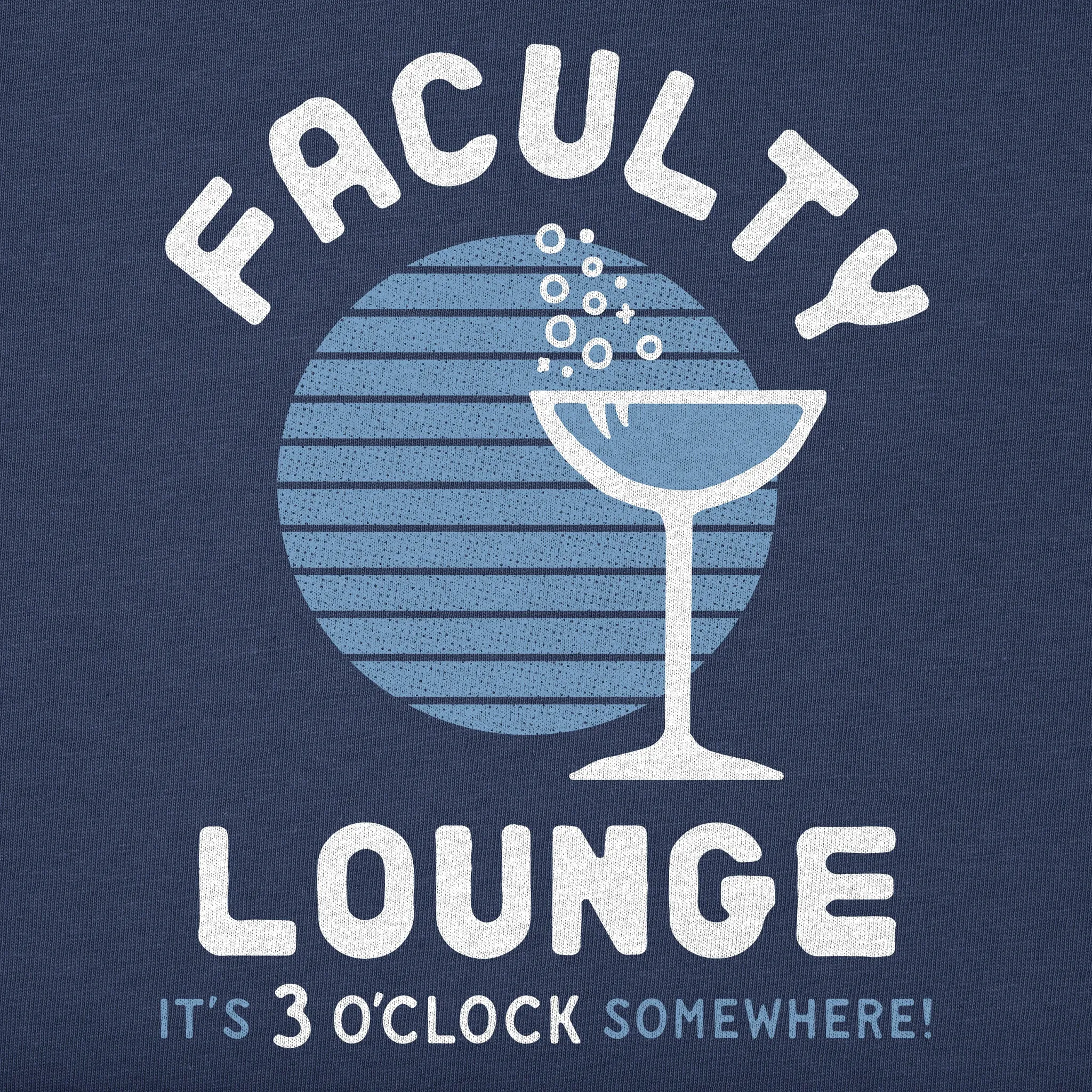 Women's Faculty Lounge Short Sleeve Tee Life is Good
