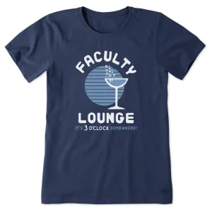 Women's Faculty Lounge Short Sleeve Tee Life is Good