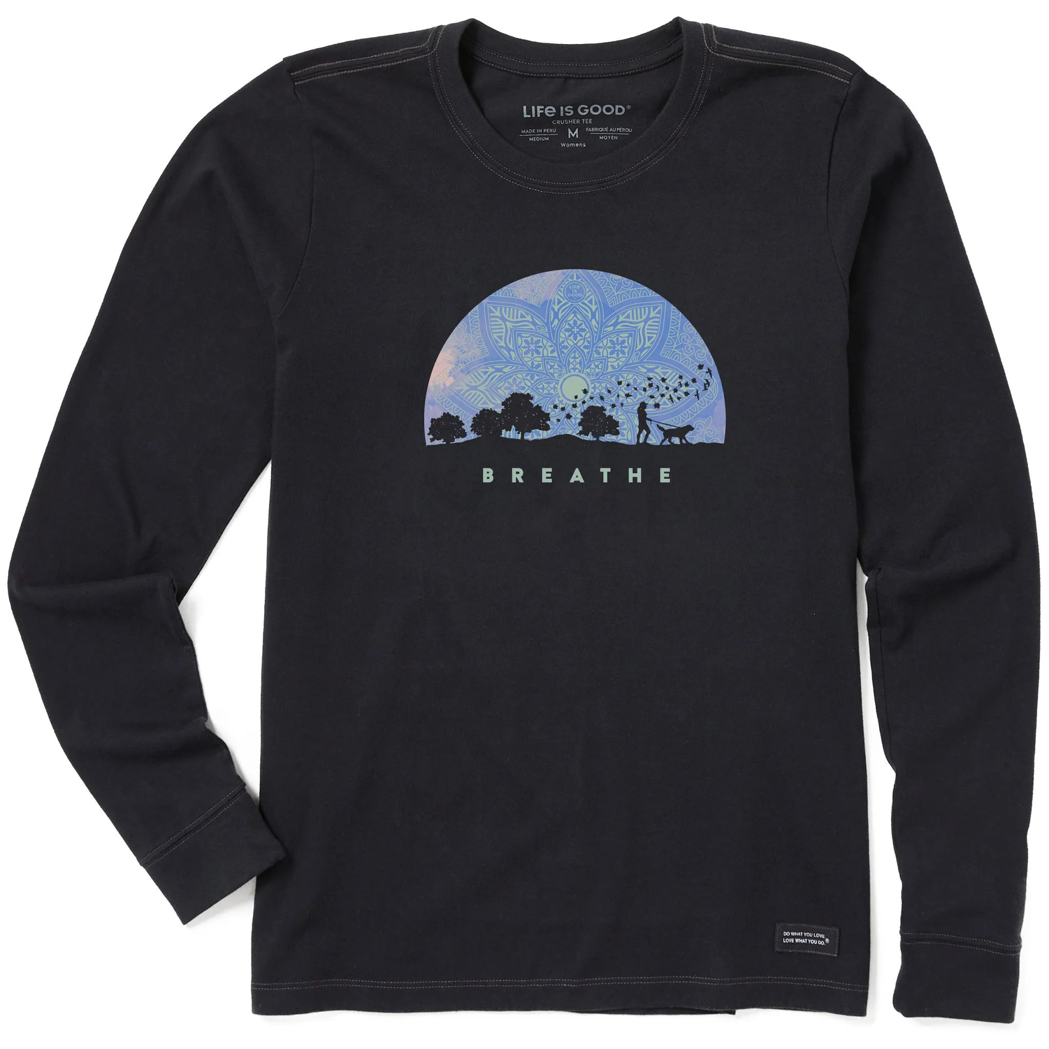 Women's Fall Walk Breathe Long Sleeve Crusher Tee Life is Good