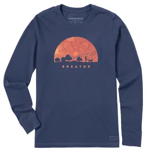 Women's Fall Walk Breathe Long Sleeve Crusher Tee Life is Good