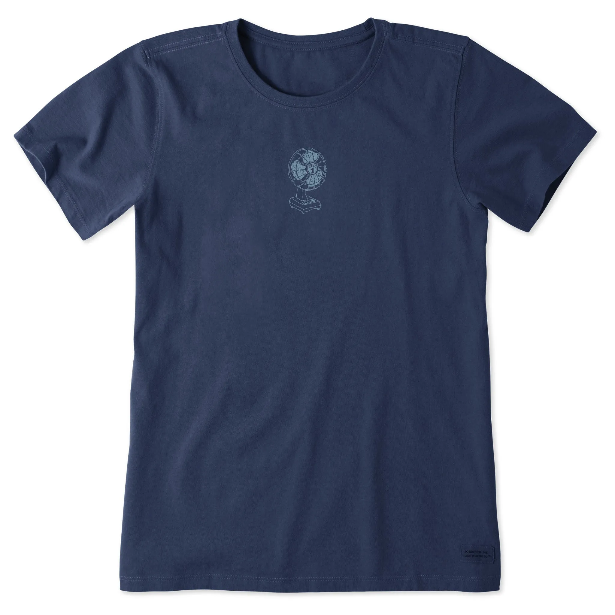 Women's Fan Mini Short Sleeve Crusher Tee Life is Good