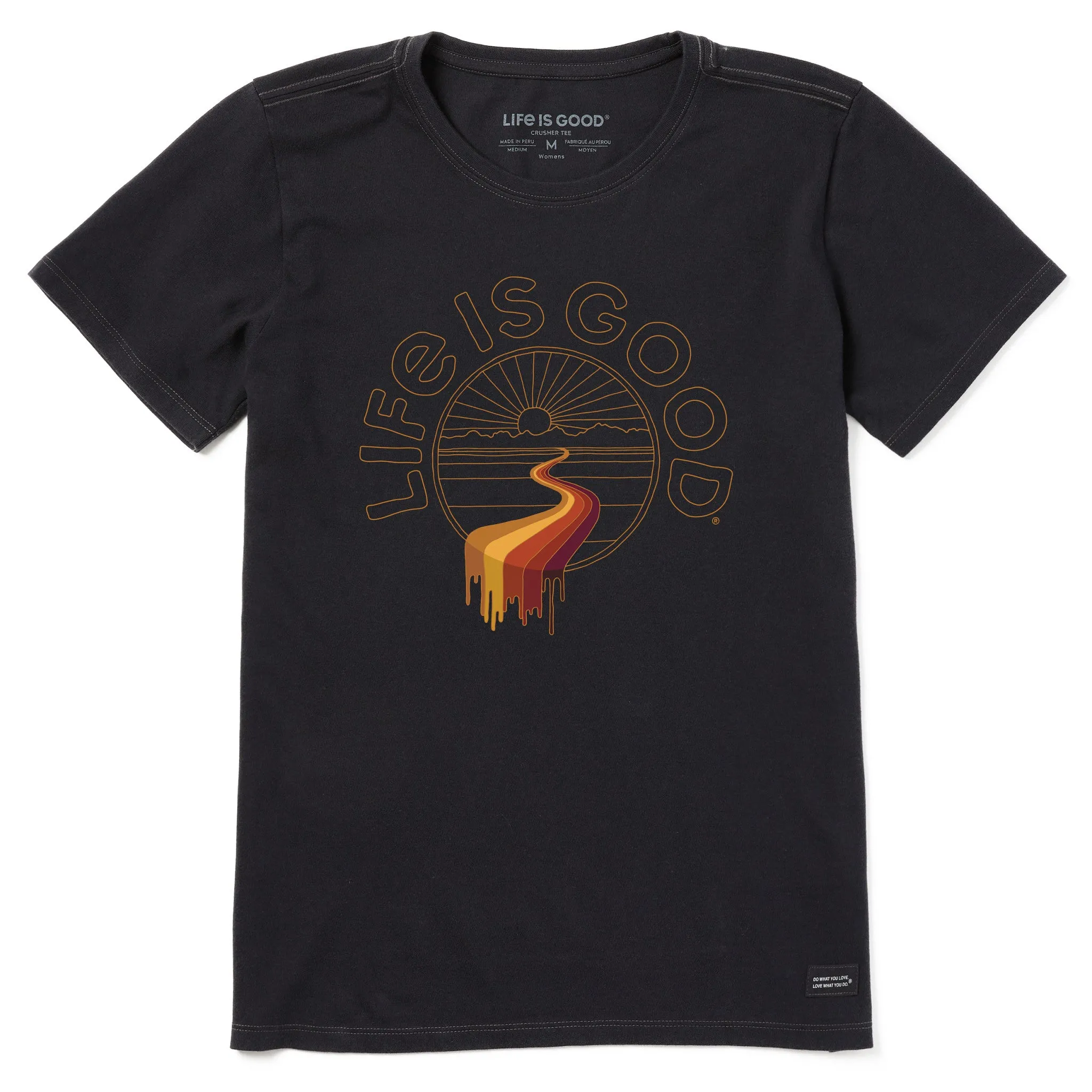Women's Feel the Flow Short Sleeve Tee Life is Good