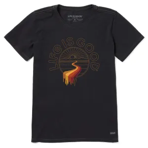 Women's Feel the Flow Short Sleeve Tee Life is Good