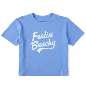 Women's Feelin' Beachy Short Sleeve Crusher Boxy Tee Life is Good