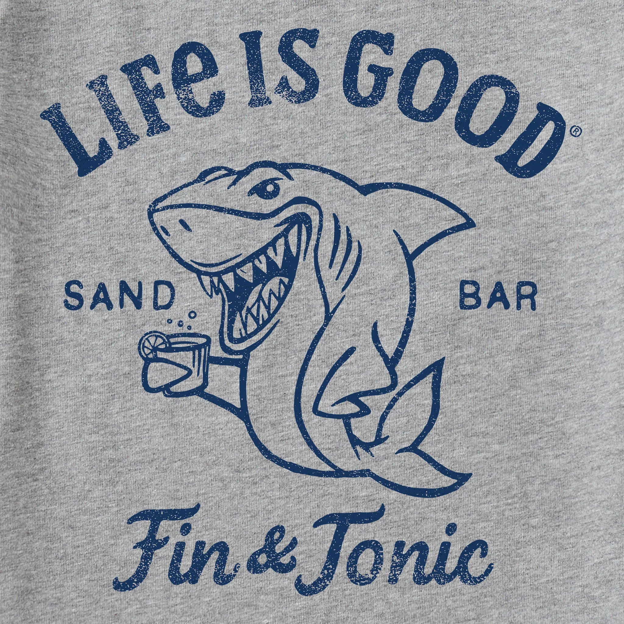 Women's Fin & Tonic Short Sleeve Tee Life is Good